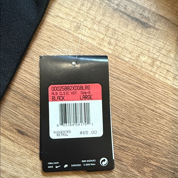 2012 Nike Team LA Dodgers Center Swoosh Hoodie Sweatshirt - Picture 5 of 7